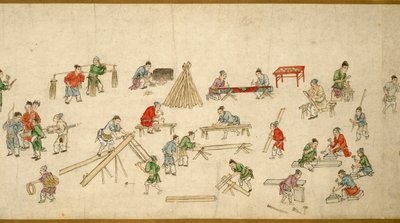 Street Scenes in Times of Peace by Zhu Yu