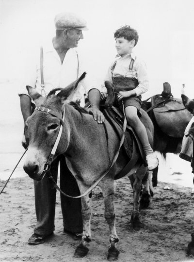 Donkey Riding at Margate, Kent, 3 August 1949 by Ferdinand Georg Waldmuller