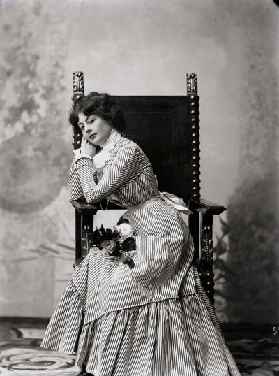 Feminine Portrait by Henry Charles Fehr