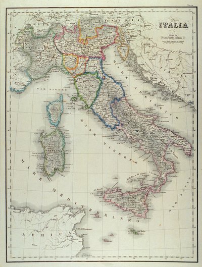 Italy 1858 by . .