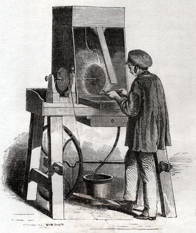 Worker in Silversmithery by Frederick (attr. to) Barnard