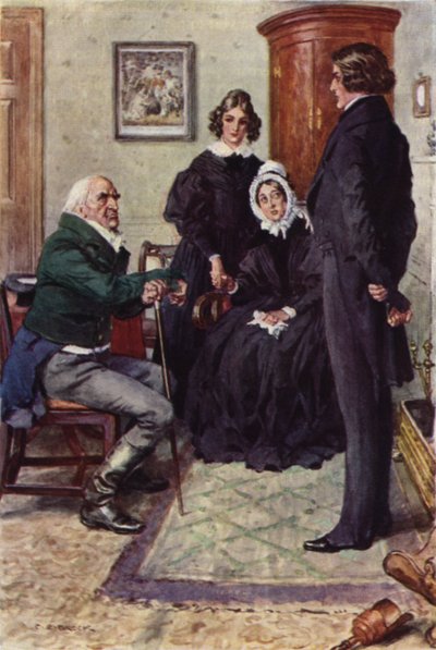 Illustration for Nicholas Nickleby by after Charles Edmund Brock