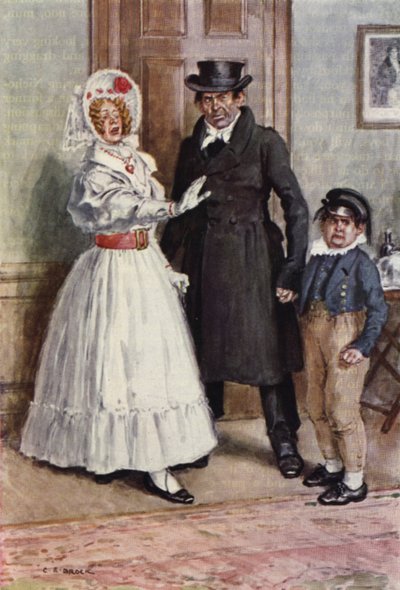 Illustration for Nicholas Nickleby by after Charles Edmund Brock