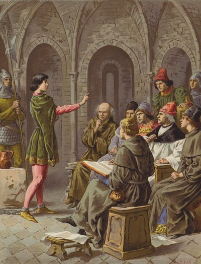 The Trial (chromolitho) by after Frederic Theodore Lix