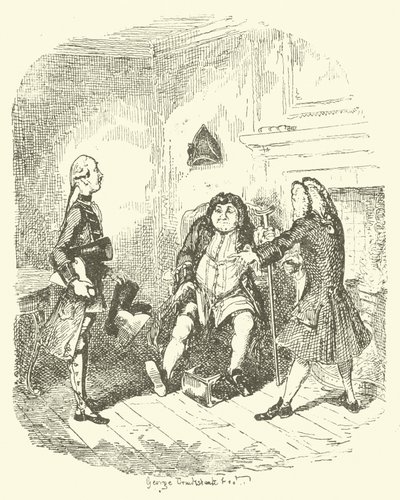 Illustration for Tristram Shandy by after George Cruikshank