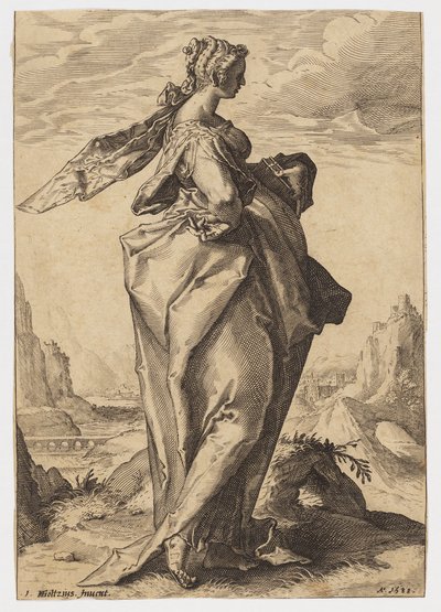 Debora by after Hendrik Goltzius