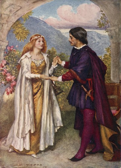 Hamlet and Ophelia by after John Henry Frederick Bacon