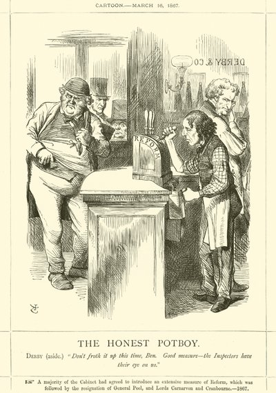 The Honest Potboy by after John Tenniel