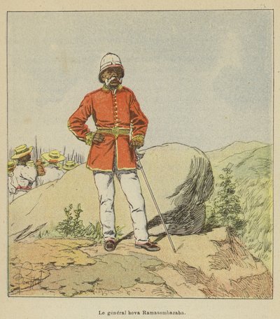 General Hova Ramasombazaha by after Louis Charles Bombled