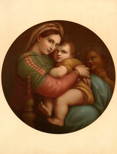 Madonna della Sedia by after Raphael