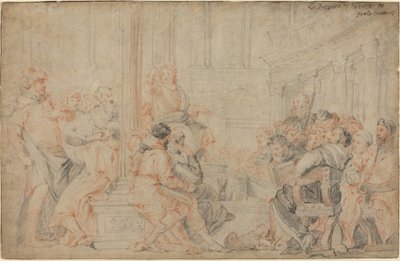 Christ among the Doctors by after Veronese