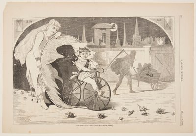 The New Year – 1869 by after Winslow Homer