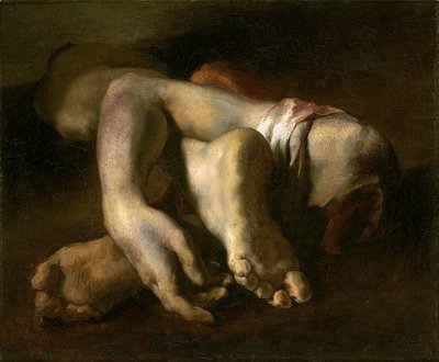 Study of Feet and Hands by Theodore Gericault