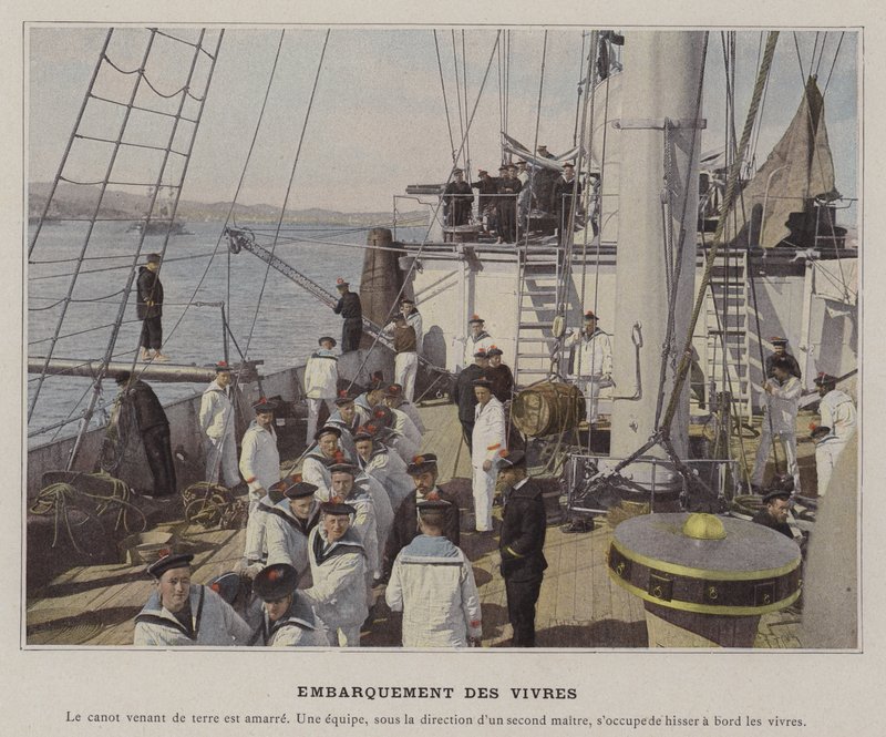 Loading Provisions by (after) French Photographer