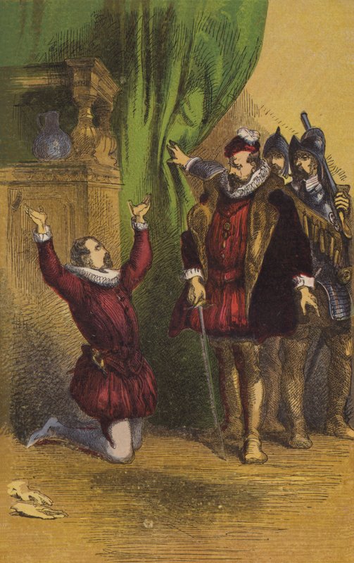 Anecdote of Vesius and Regnier by English School