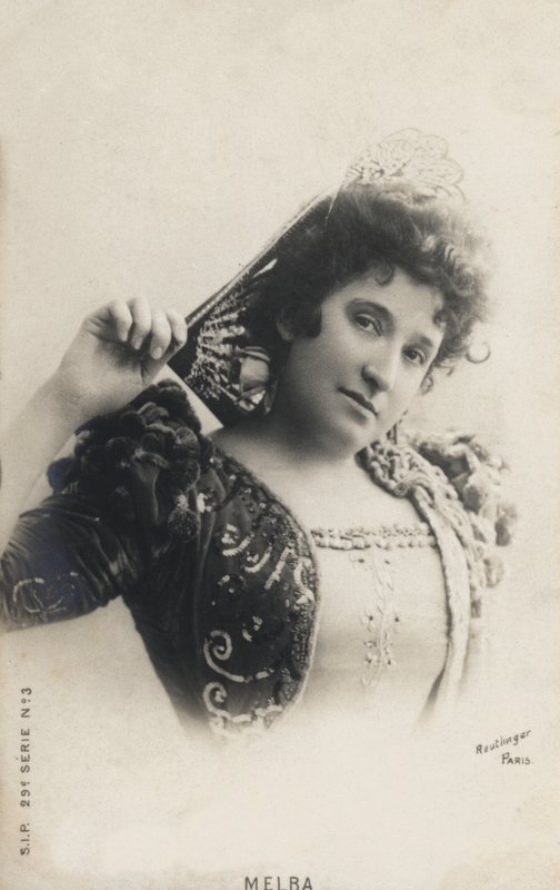 Dame Nellie Melba by French Photographer