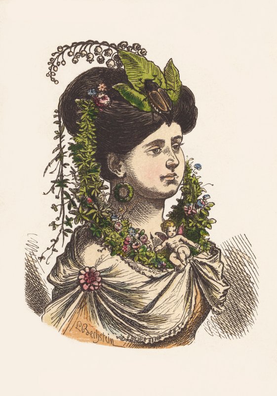 Hat for May by German School
