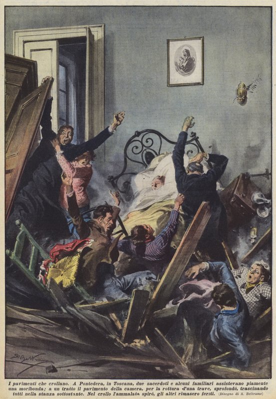 The Collapsing Floors by Achille Beltrame