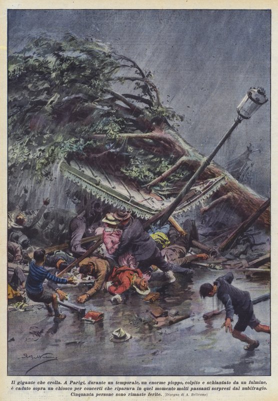The giant that collapses by Achille Beltrame