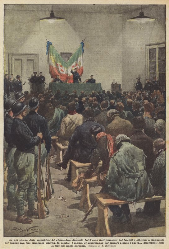 The Strangest Assembly by Achille Beltrame