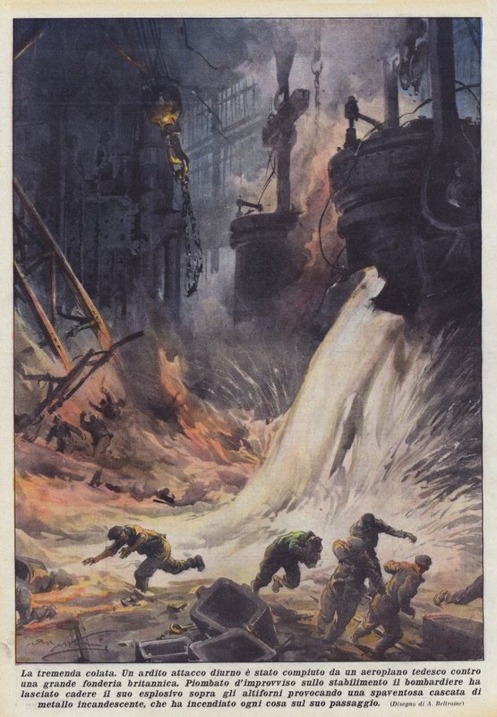 The Tremendous Flow by Achille Beltrame