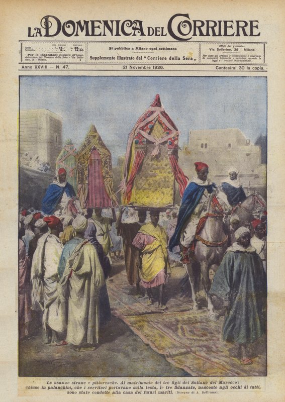 Strange and Picturesque Customs by Achille Beltrame
