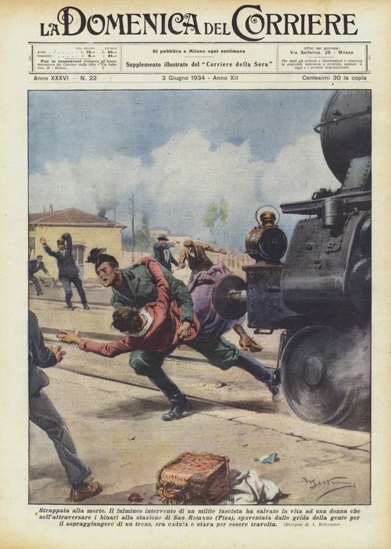 Snatched from Death by Achille Beltrame