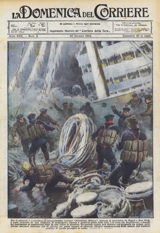 Between Ice and Waves by Achille Beltrame