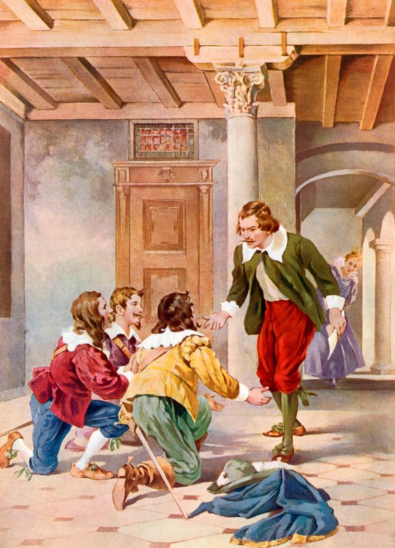 Stradella, Act III last scene by Adolfo Hohenstein