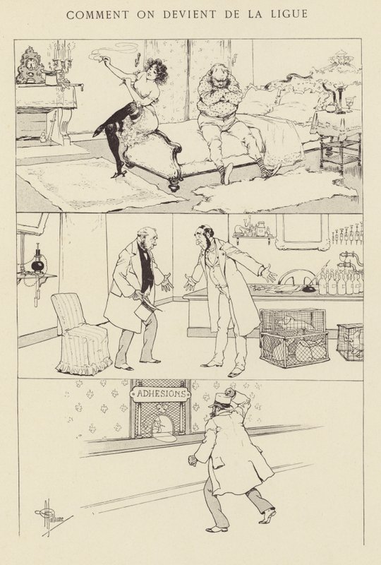 Comment on Devient de la Ligue by Albert Guillaume