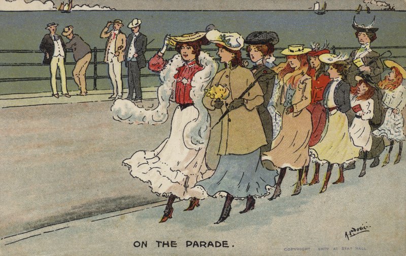 On the Parade by Albert Jnr. Ludovici