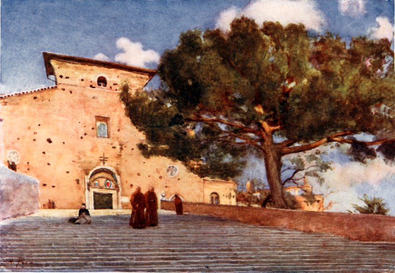 The Steps of Ara Coeli by Alberto Pisa