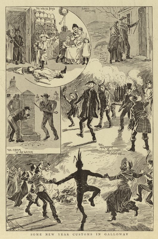Some New Year Customs in Galloway by Alexander Stuart Boyd