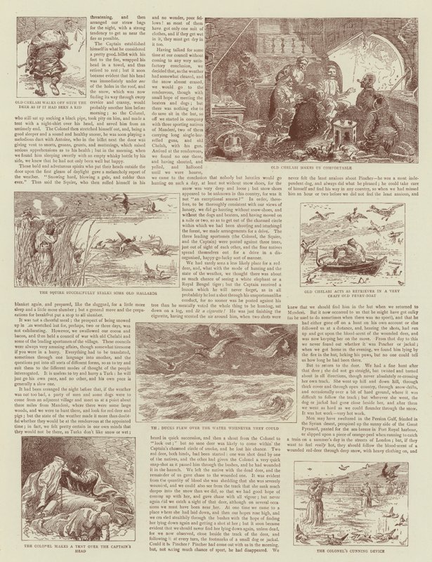 The Story of a Shooting Excursion in Turkey by Alfred Chantrey Corbould