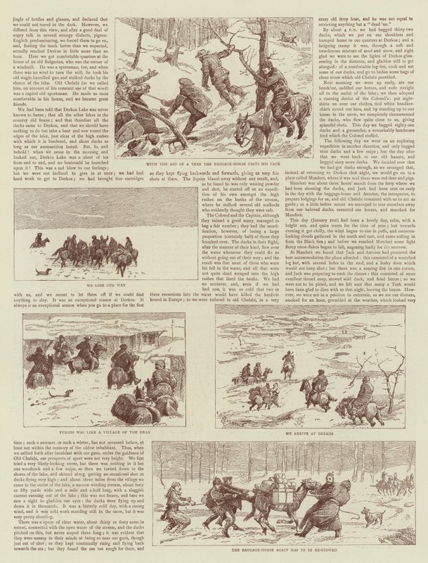 The Story of a Shooting Excursion in Turkey by Alfred Chantrey Corbould