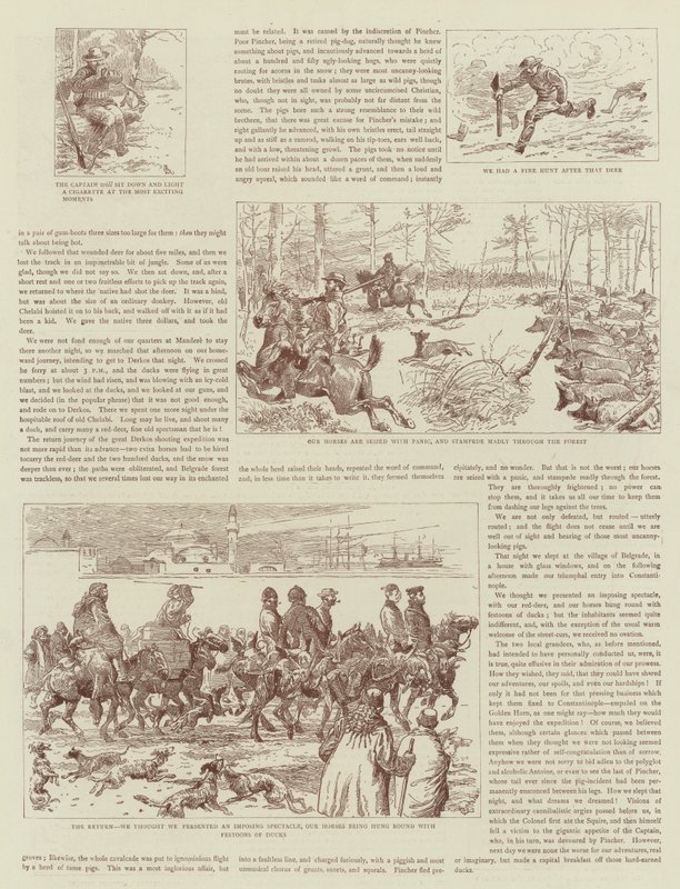 The Story of a Shooting Excursion in Turkey by Alfred Chantrey Corbould
