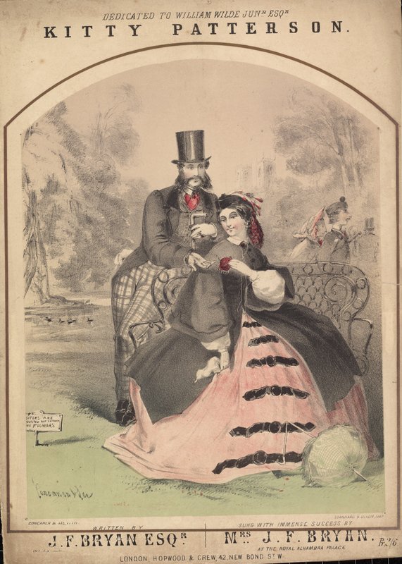 Kitty Patterson by Alfred Concanen