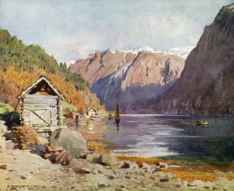 Ose Fjord by Alfred Heaton Cooper