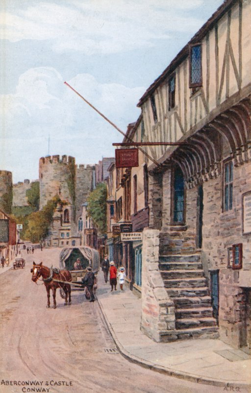 Aberconway and Castle, Conway by Alfred Robert Quinton