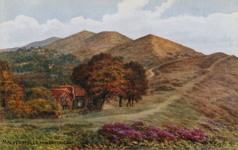 Malvern Hills, from British Camp by Alfred Robert Quinton