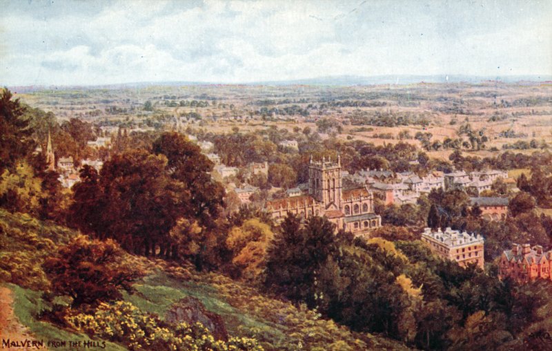 Malvern, from the Hills by Alfred Robert Quinton