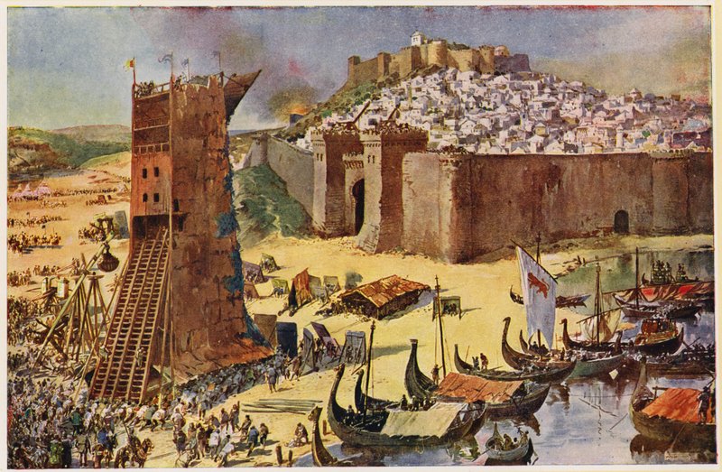 Capture of Lisbon by Alfredo Roque Gameiro