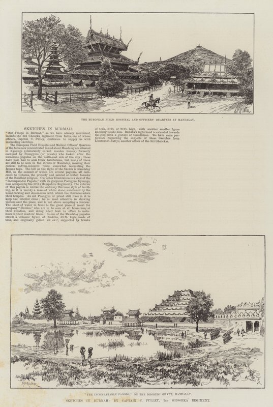 Sketches in Burmah by Amedee Forestier