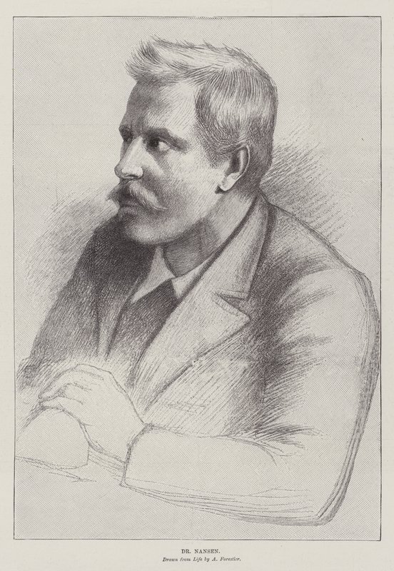 Dr Nansen by Amedee Forestier