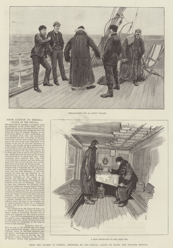 From the Thames to Siberia by Amedee Forestier