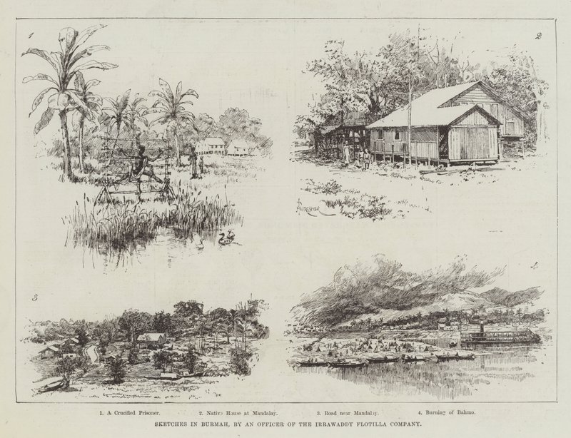 Sketches in Burmah by Amedee Forestier