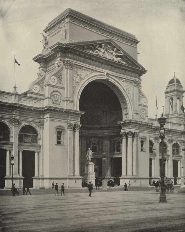 Hemicycle of the Electricity Building by American Photographer