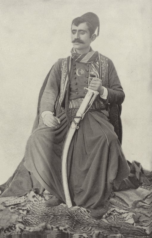 The Persian Swordsman and Dancer by American Photographer