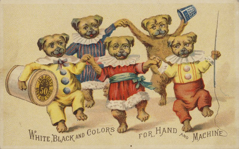 Dog Dancing in Clothes by American School