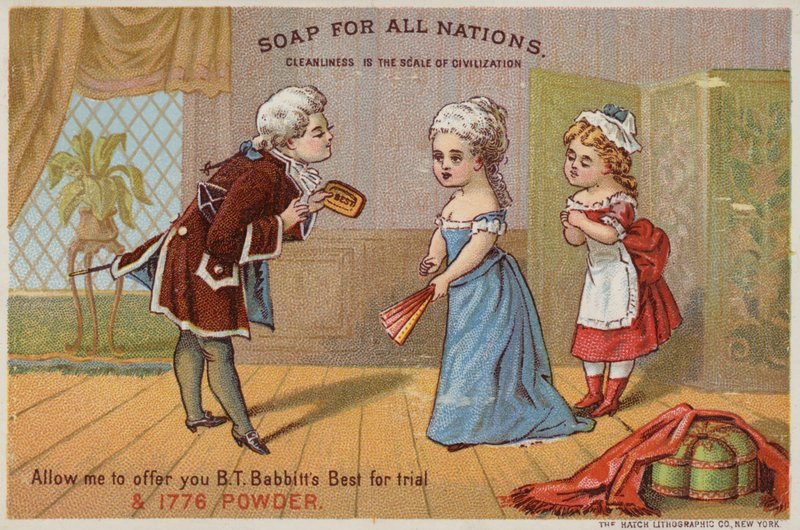 Lady and Gentleman with Maid by American School